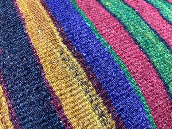 Image 1 of Unique Kilim & Carpet Cushion Cover – 120 x 40 cm