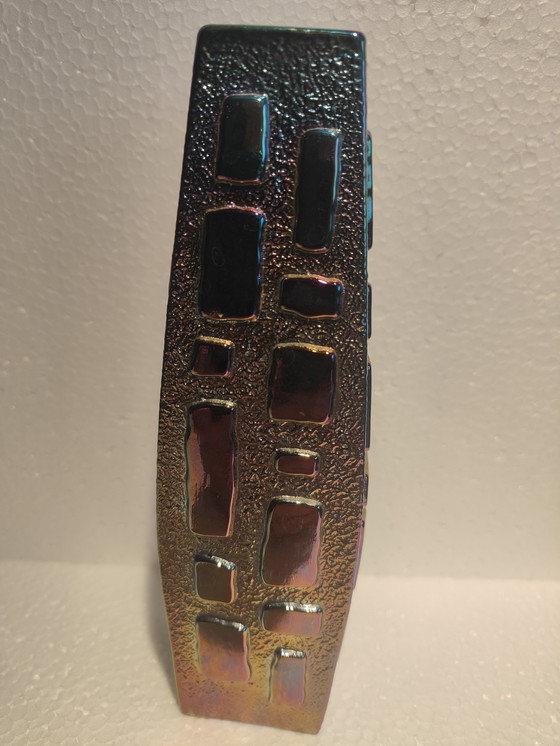 Image 1 of LGW Leinauer Glaswerke Pfauenauge Jarrón