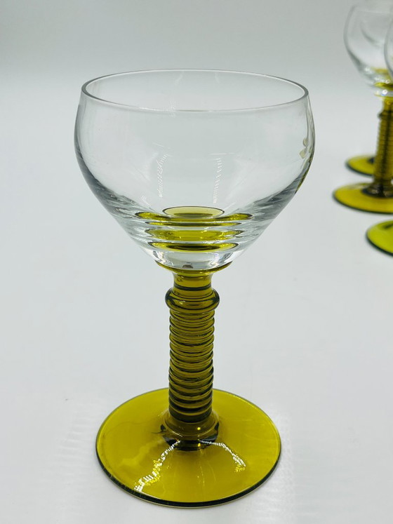 Lot de 5 Verres à Vin Roemer Verts – Verres et carafes, Glass (photo 6 of 12)