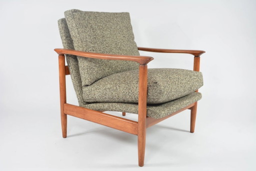 HOM24 fauteuil, vintage koffiekleur