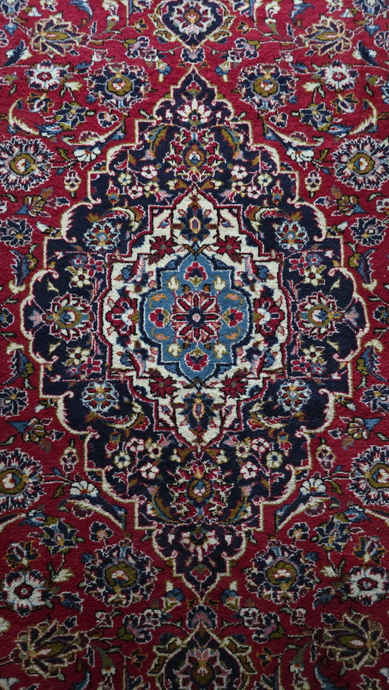 Image 1 of Alfombra persa Keshan anudada a mano – 250 × 345 cm – lana sobre algodón