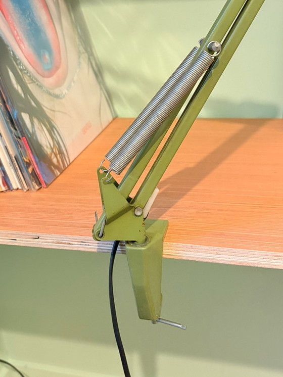 Image 1 of Lampe de bureau d'architecte vintage suédoise WASO LEDU (1960)