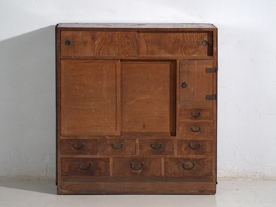 Antique Japanese storage chest - Meiji Period (c. ) #48 – Chest of drawers (photo 39 of 40)