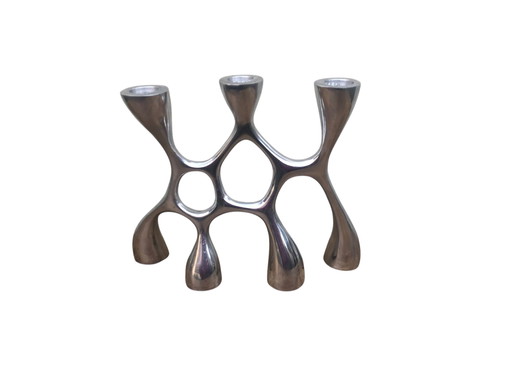 Candelabro de diseño vintage para 3 de 4 cajas. 