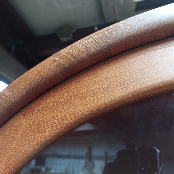 Image 1 of Vintage Dyrlund display cabinet, arched cabinet with lighting