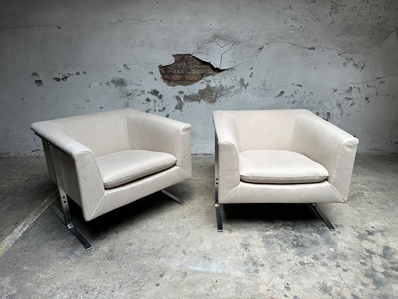 Image 1 of Set of two Artifort lounge chair by Geoffrey Harcourt