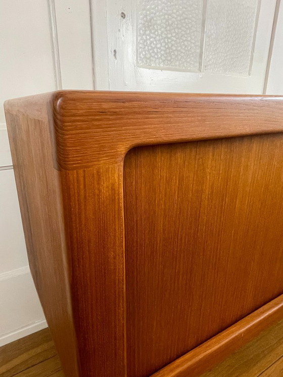 Image 1 of intage teak sideboard from Silkeborg Møbelfabrik – tambour doors