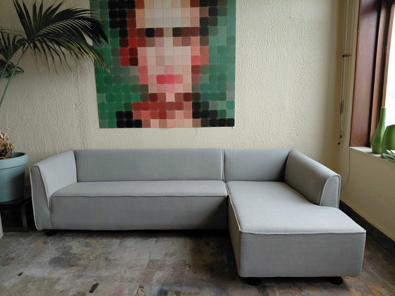 Image 1 of Gelderland 4800 Corner Sofa Grey refurbished