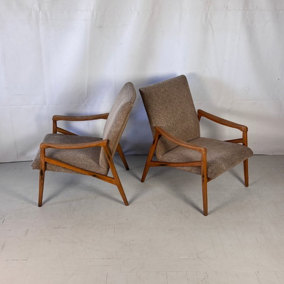 Image 1 of Pair of Jirí Jiroutek Armchairs for Jitona, 1960s