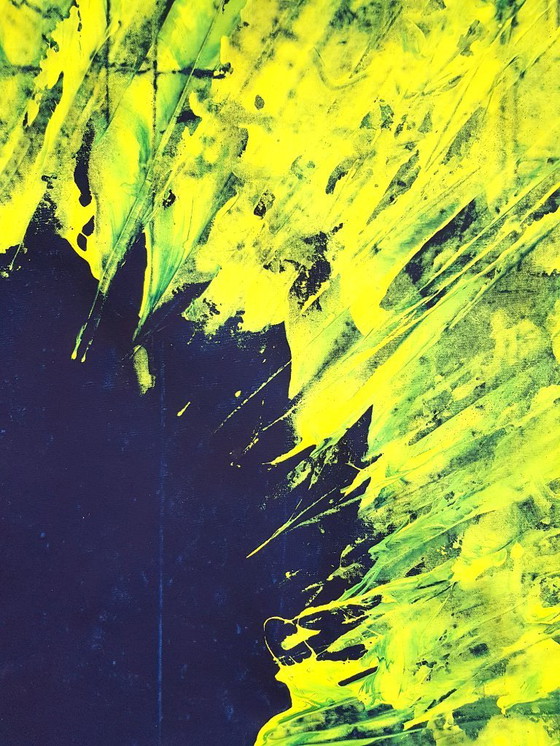 Image 1 of Jürgen Angeler - Levendig neongeel