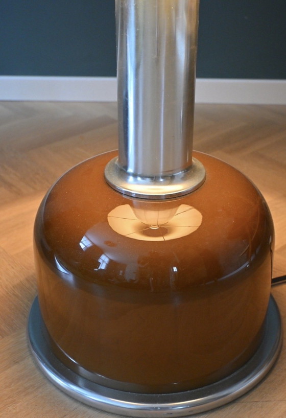 Image 1 of Prachtige Doria Retro Vloerlamp - Drie lichtstanden