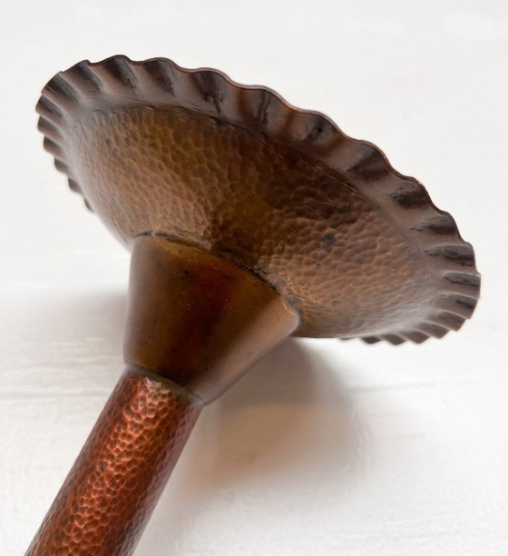 Image 1 of Glass Art Deco beehive lamp, 1930s