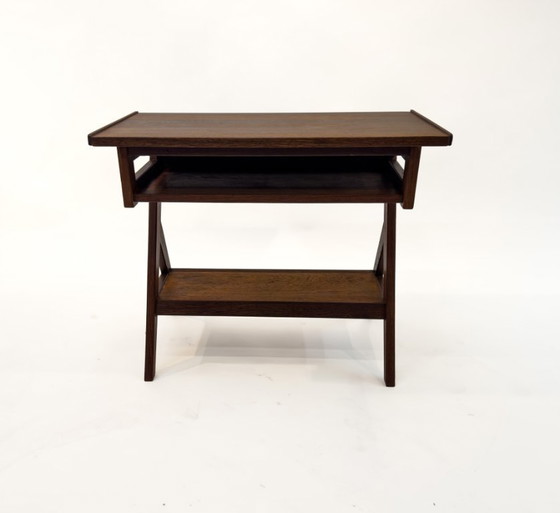 Wengéhouten bijzettafel uit het midden van de vorige eeuw – Wood (photo 10 of 16)
