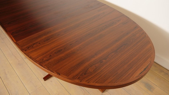 Image 1 of Table de salle à manger ovale vintage | XXXL | Bois de rose | Extensible | 189 - 336 cm cm cm