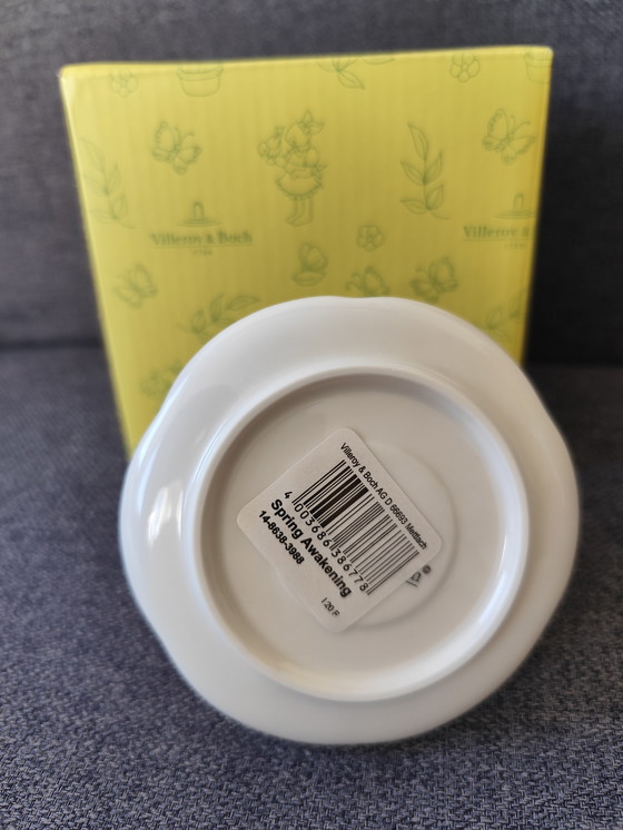 Image 1 of Villeroy & Boch Spring Awakening – Portacandele / Tazza NUOVO - Porcellana 🌸