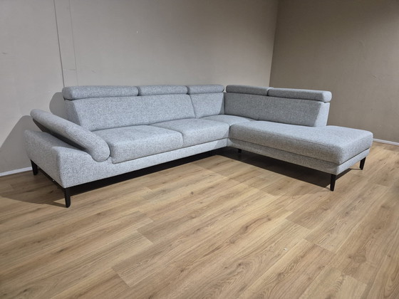 Image 1 of Montel Modena – Ecksofa – Ausstellungsmodell – Grau – Stoff – Design