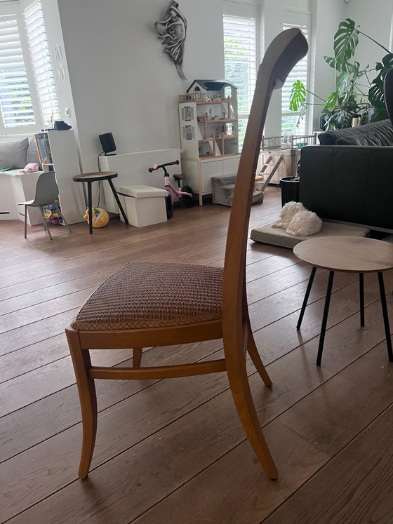 Lloyd Loom Dining chairs original 6 pieces – Wood (photo 4 of 5)