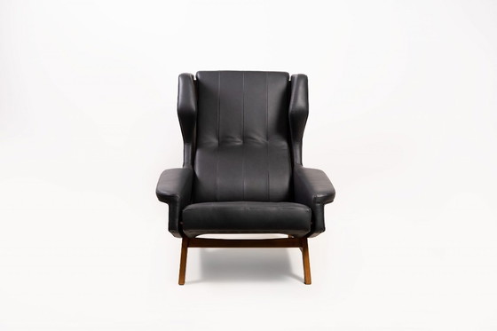 Image 1 of Poltrona Wingback 877 di Gianfranco Frattini per Cassina, 1959