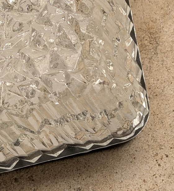 Image 1 of Grote Europhane IJsglas plafonnière 