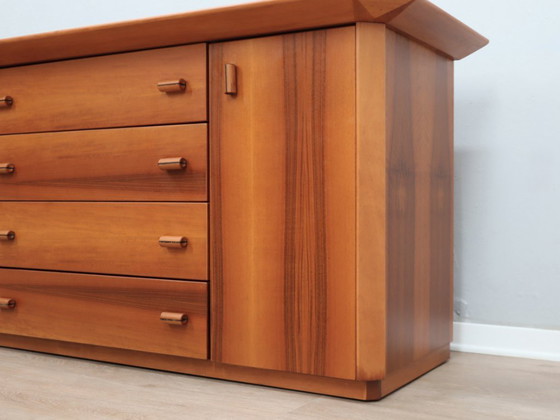 Image 1 of Italiaans design uit de jaren 70, brutalistisch-modernistisch geometrisch dressoir