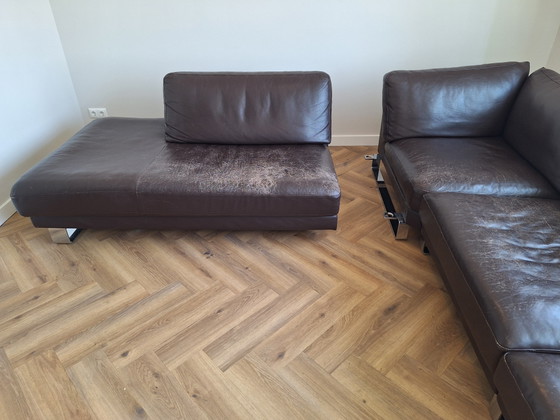Image 1 of Rolf Benz EGO type F hoekbank 4 elementen.