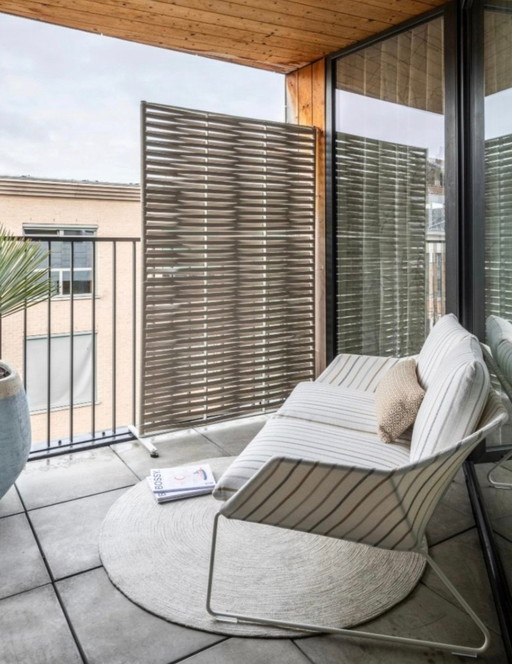 Design autentico - Divano (da esterno) di Sergio Bicego per Saba Italia (2 posti) incl. cuscino di design