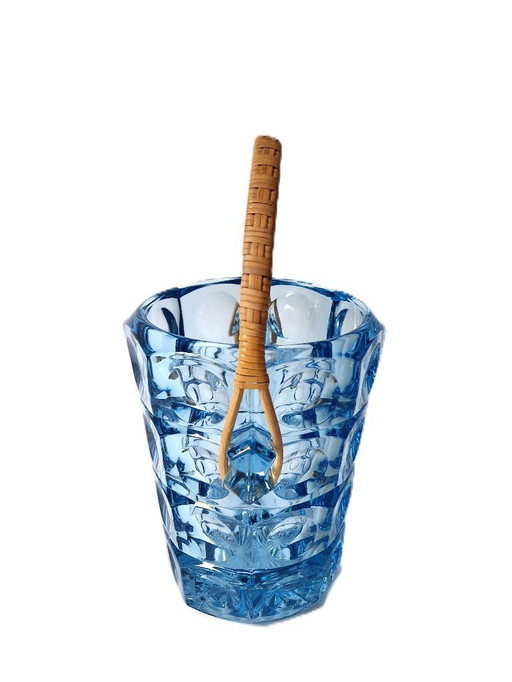 Rosice - Ice bucket by Rudolf Jurnikl Sklo Union 60s