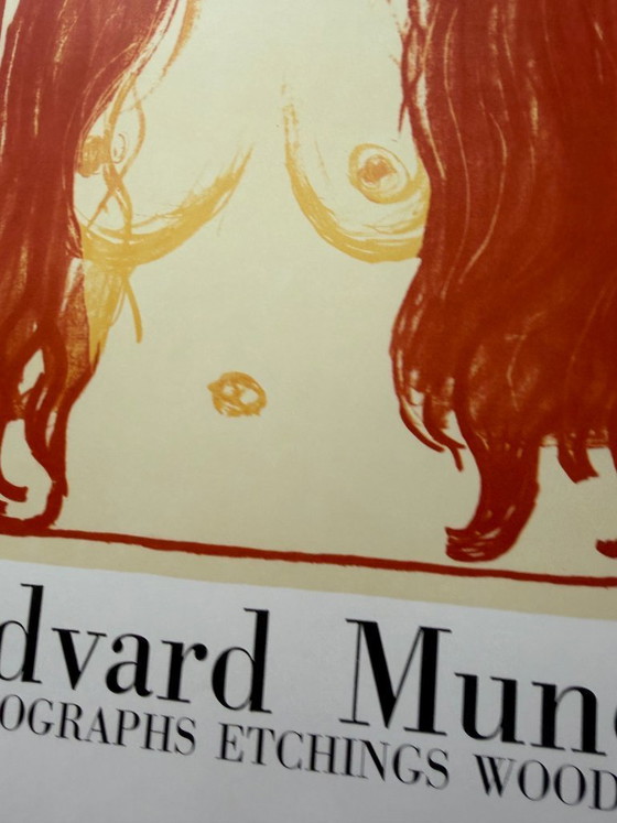 Image 1 of Edvard Munch (1863–1944), Gravures à l'eau-forte et gravures sur bois - LACMA, 1969, Imprimé en France