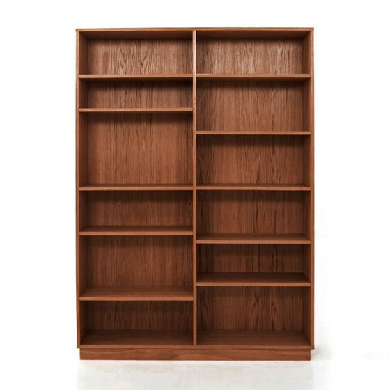 Image 1 of Libreria alta in rovere tinto teak - R07