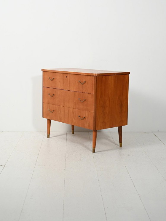 Image 1 of Commode scandinave en teck des années 1950