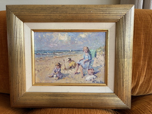 Niek Van Der Plas Oil Painting