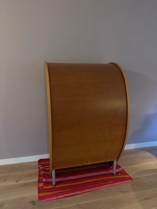 Kast rolluik danois du Mid Century