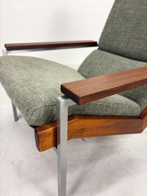 Image 1 of Vintage Lotus Armchair Rob Parry for Gelderland