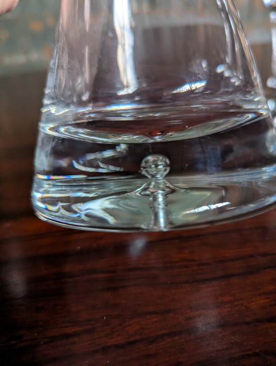 Image 1 of Vintage set of 7 wine glasses & 1 Krosno Bonny carafe