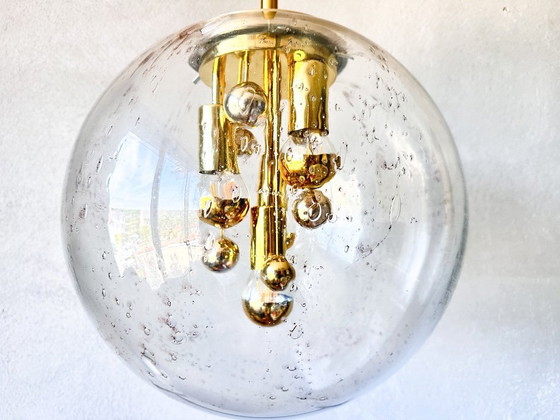 Image 1 of Vintage large Doria pendant lamp