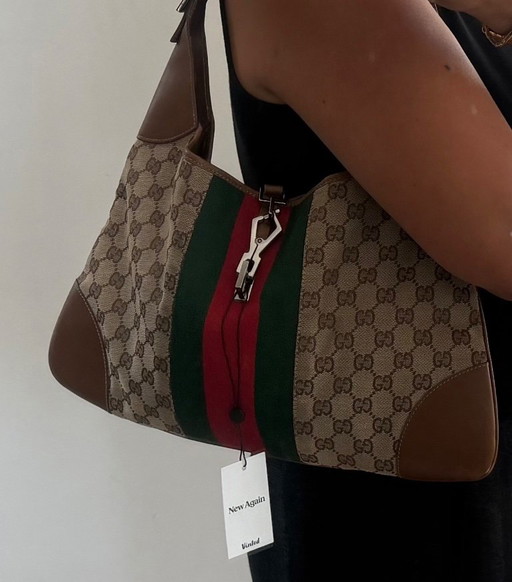 Gucci Jackie “Limited Edition” – Tom Ford Era | Nr. 0948 – schoudertassen, Nylon