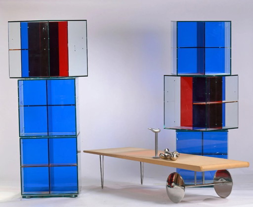 Bibliotecas raras de Jean Nouvel para Zeritalia, 1999.