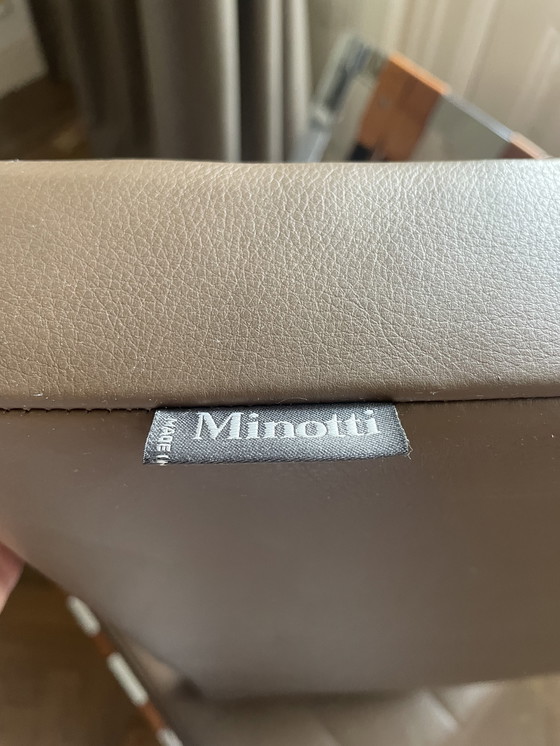 Image 1 of Minotti Delaunay bruin, 2x