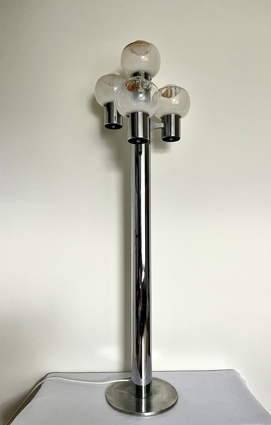 Image 1 of Gaetano Sciolari - AV Mazzega Floor Lamp - Vintage