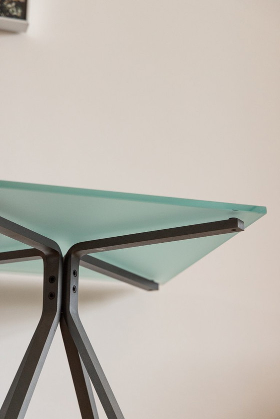 Image 1 of Enzo Mari Cuginetto custom side table Driade 1973