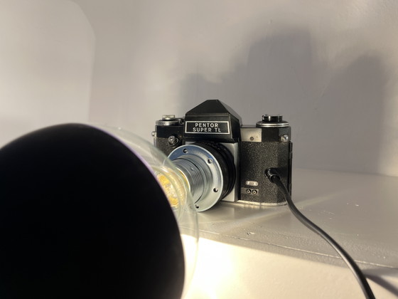 Retro Handmade Camera Light – Lampsmid, Table lamps, Glass, Metal (photo 6 of 11)