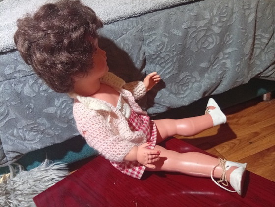 Vintage doll – Drei-M-Puppe, Gifts, Plastic, Textile (photo 3 of 9)