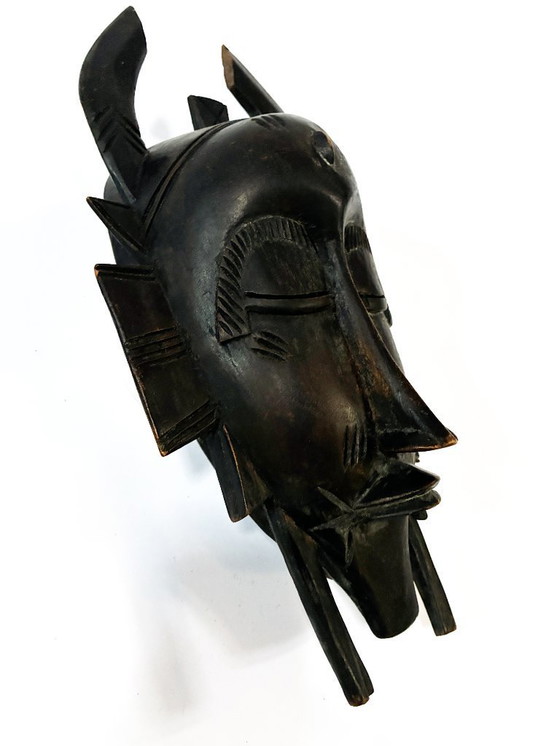 Image 1 of Afrikanische Stammeskunst • Senufo-Maske • Elfenbeinküste • 1960