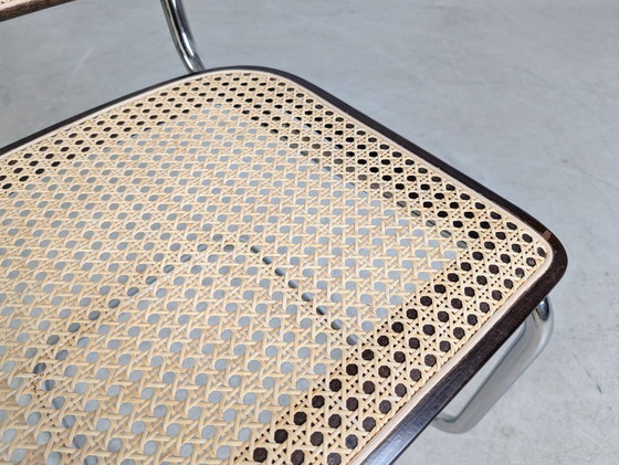 Image 1 of Silla cantilever original Thonet S64V Silla de diseño Marcel Breuer marrón