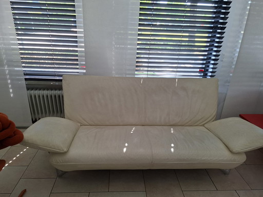 Sofá de piel de Rolf Benz