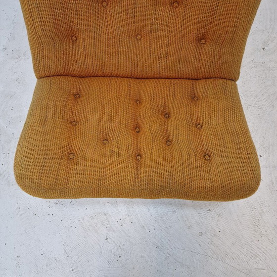 Image 1 of Vintage model 975 armchair in wool by Geoffrey Harcourt for Artifort, 1970