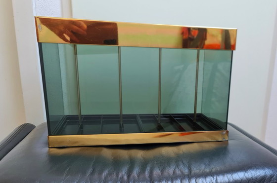 Image 1 of Reading tray newspaper rack Mascagni Memphis style Hollywood Regency vintage beautiful