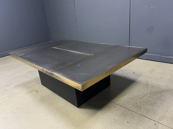Image 1 of Hidden bar coffee table by Belgochrom, 1970s