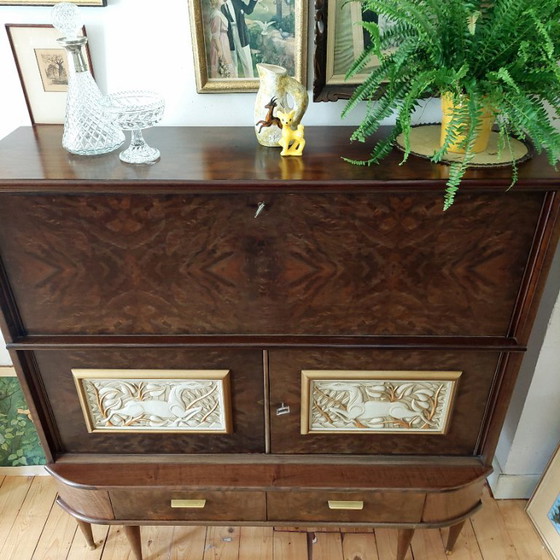 Mobile bar o highboard di design italiano vintage – Legno (photo 9 of 13)