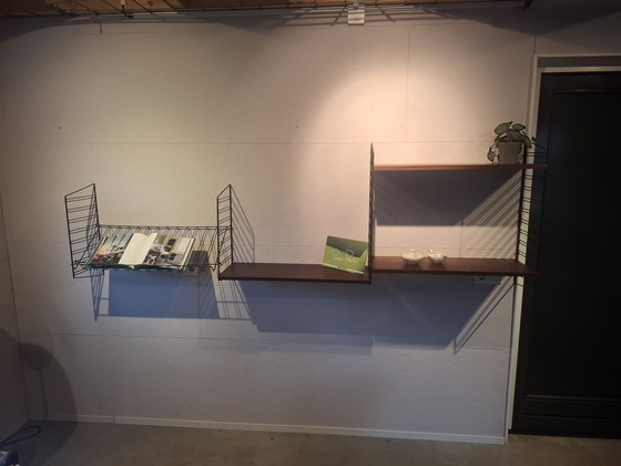 Image 1 of Vintage teak wall rack